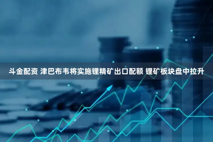 斗金配资 津巴布韦将实施锂精矿出口配额 锂矿板块盘中拉升